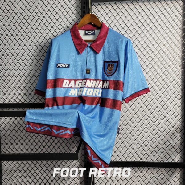 MAILLOT RETRO VINTAGE WEST HAM AWAY 1995-97