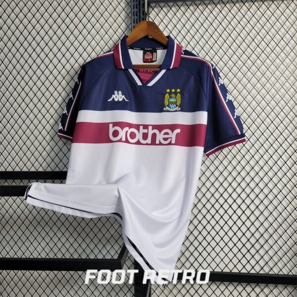 MAILLOT RETRO VINTAGE MANCHESTER CITY AWAY 1997-98