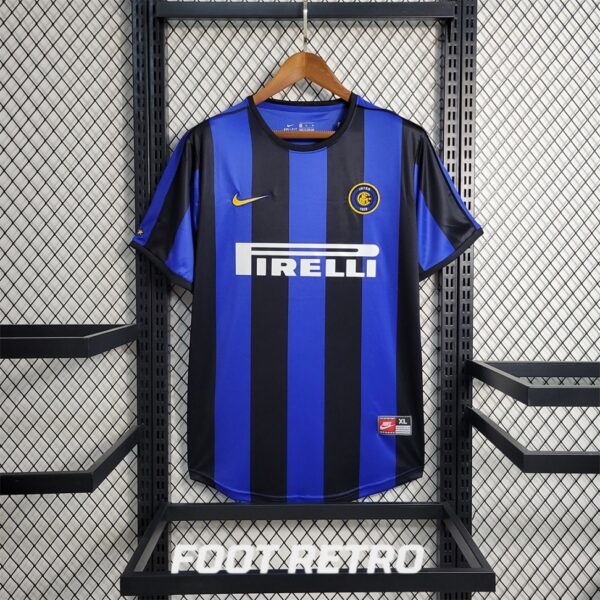 MAILLOT RETRO VINTAGE INTER MILAN HOME 1999-00