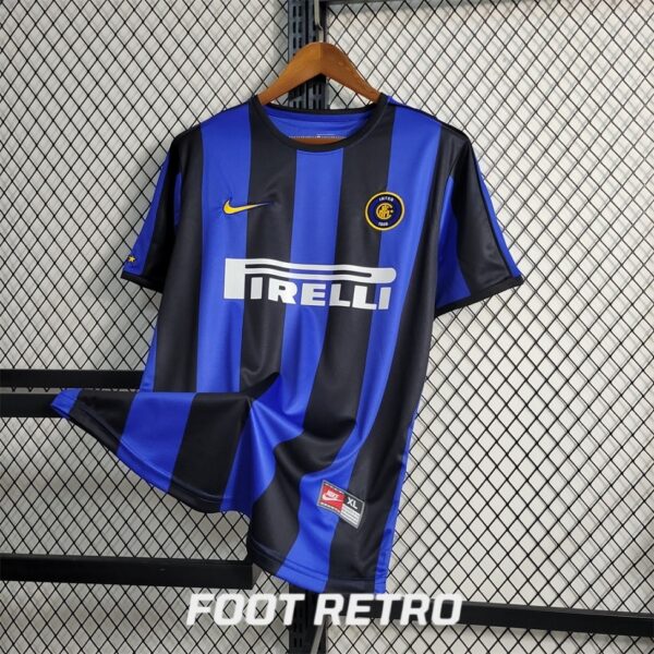 MAILLOT RETRO VINTAGE INTER MILAN HOME 1999-00