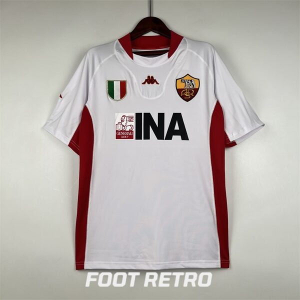 MAILLOT RETRO VINTAGE AS ROMA AWAY 2001-02