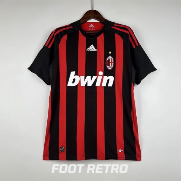 MAILLOT RETRO VINTAGE MILAN AC HOME 2008-09