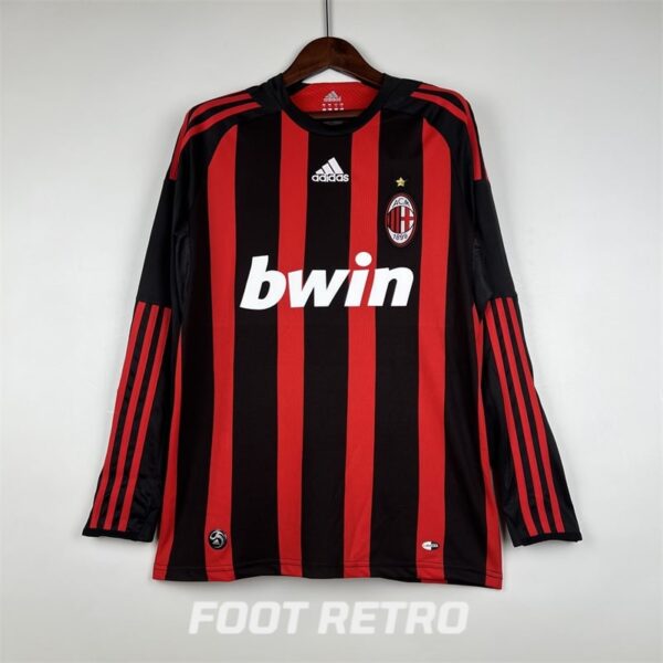 MAILLOT RETRO VINTAGE MILAN AC HOME 2008-09 ML