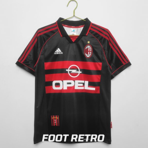 MAILLOT MILAN AC THIRD 1998 1999 Retro Vintage