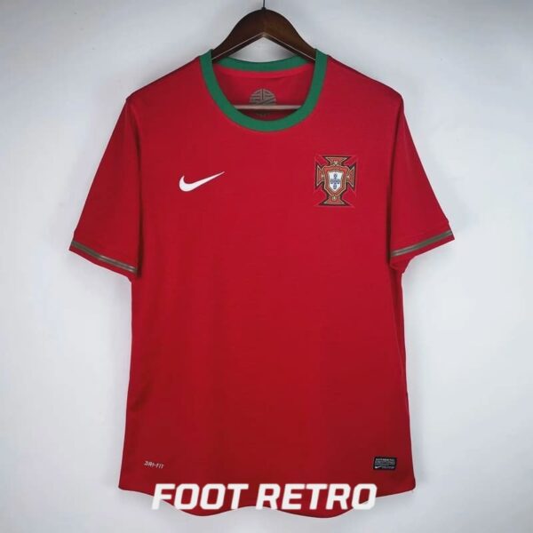 Maillot Portugal 2012 Domicile Retro Vintage