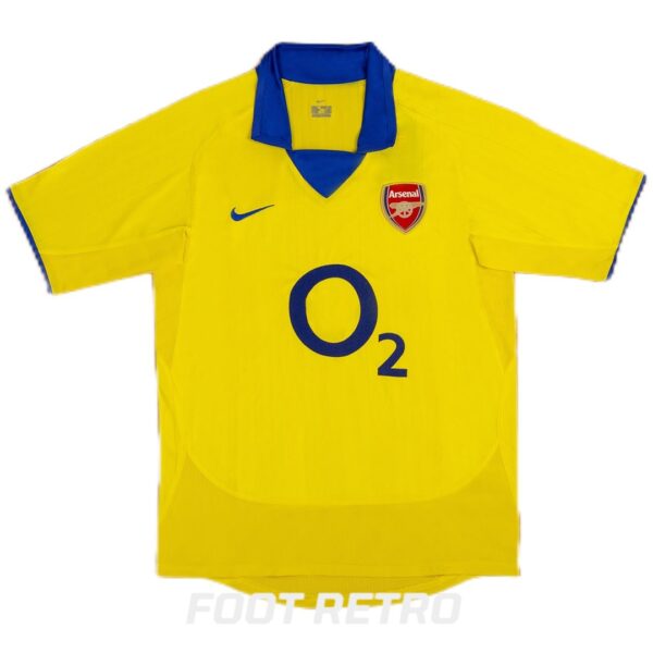 MAILLOT RETRO VINTAGE ARSENAL AWAY 2003 2004