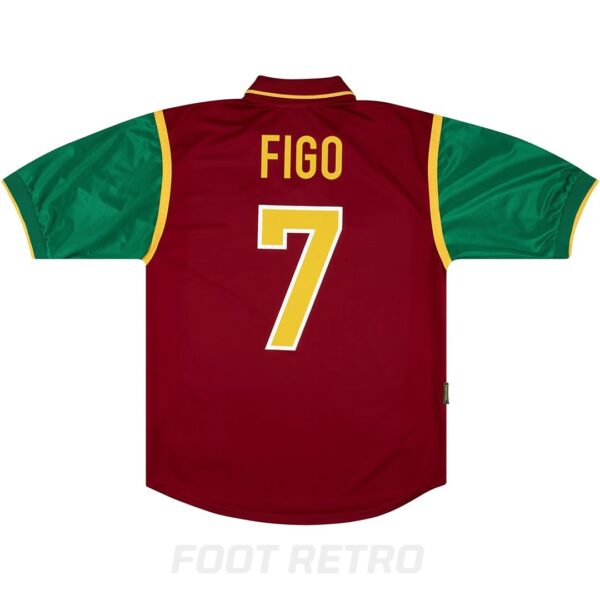 Maillot Retro Vintage Portugal 1998 Luis Figo