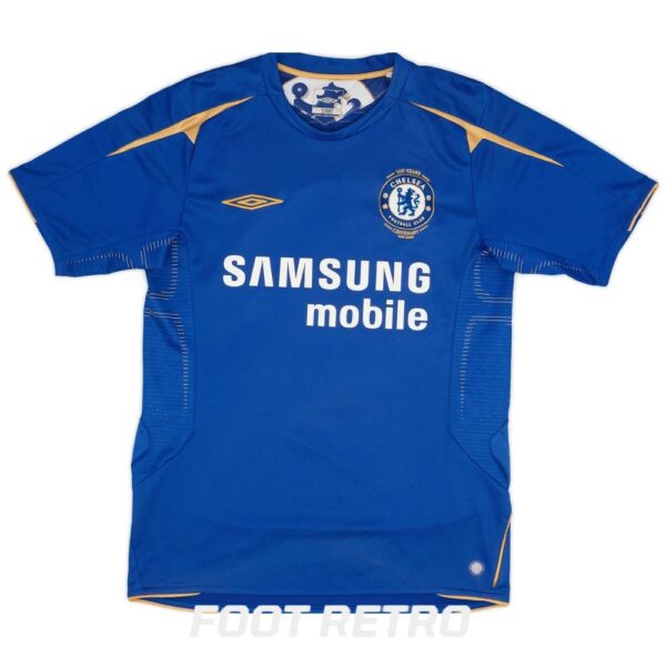 Maillot Chelsea Domicile 2005-2006 Carvalho