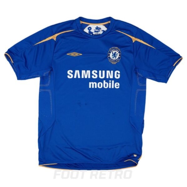 Maillot Chelsea Domicile 2005-2006 Duff