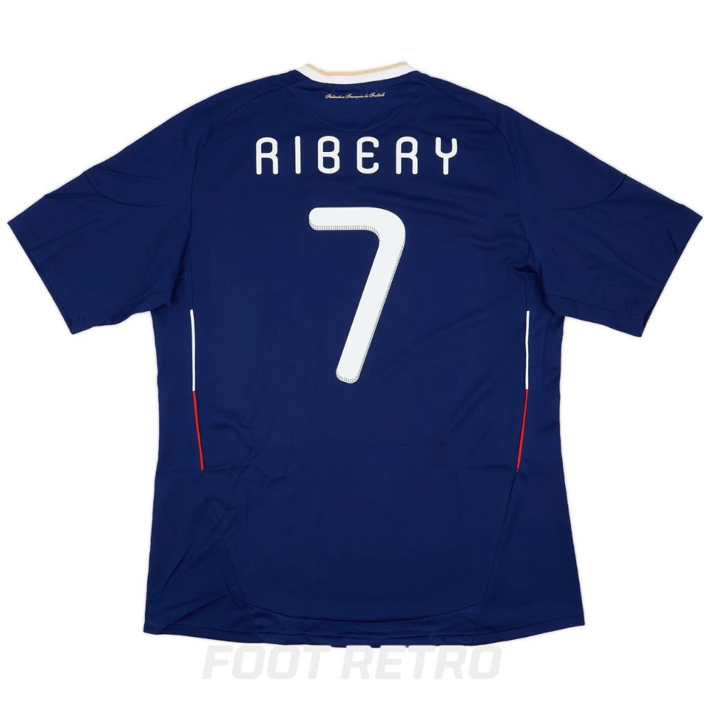 Maillot Equipe de France 2009 2010 Domicile Ribery