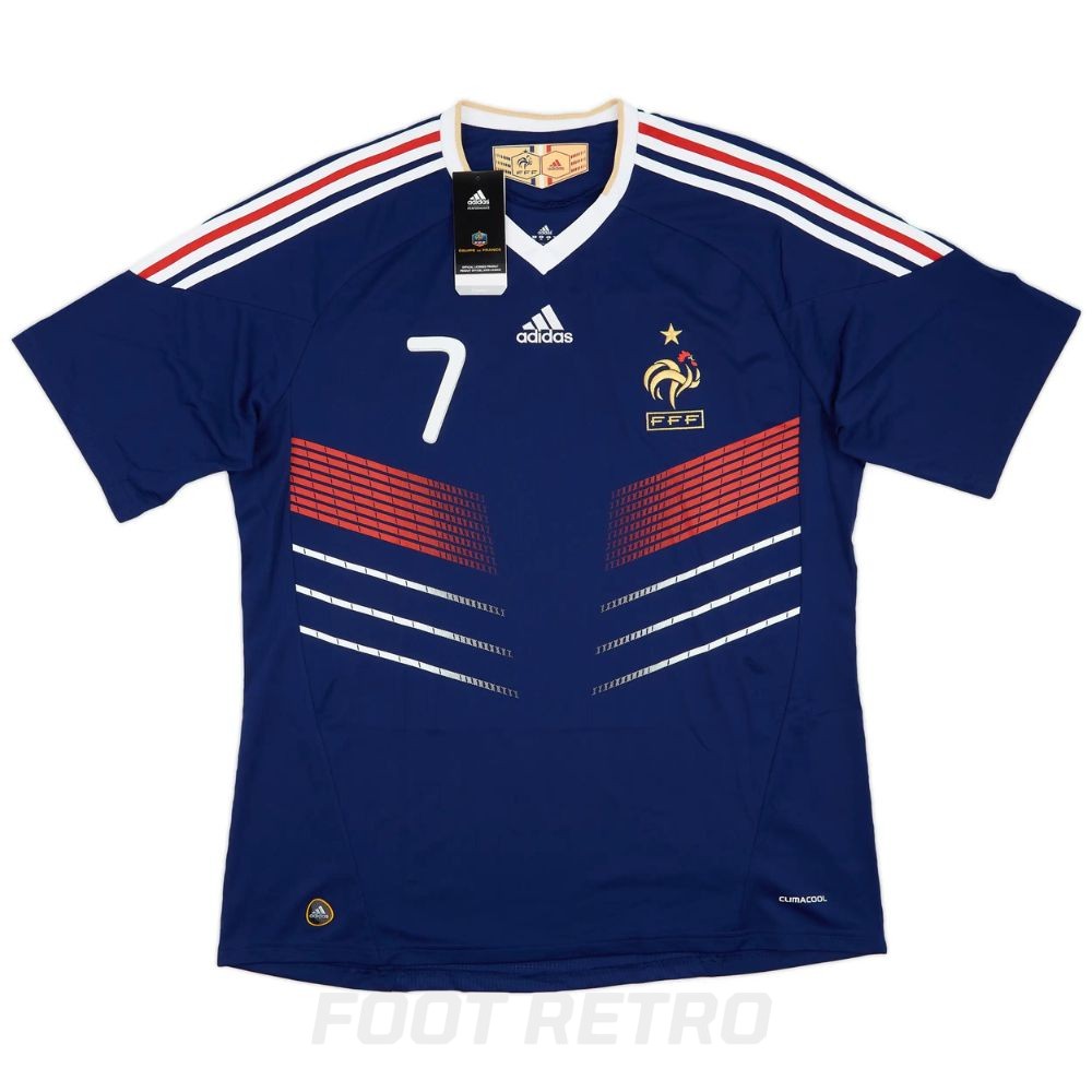 Maillot Equipe de France 2009 2010 Domicile Ribery