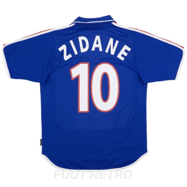 Maillot Equipe de France Domicile 2000 – 2002 Zidane