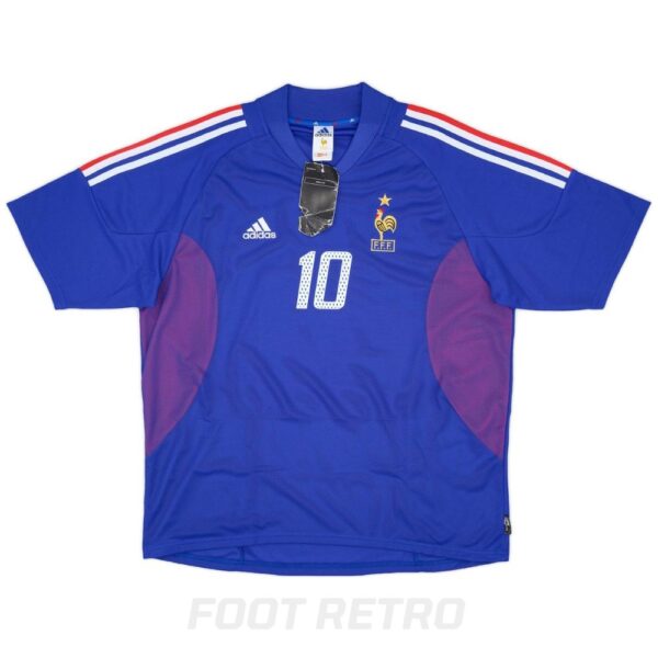 Maillot Equipe de France Domicile 2002 – 2004 Zidane