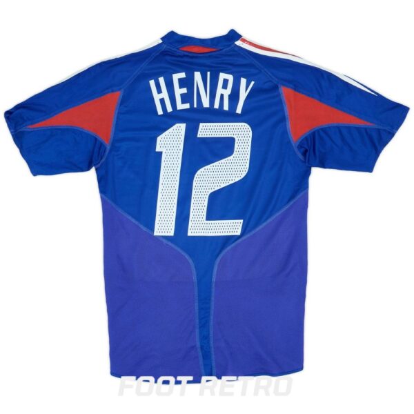 Maillot Equipe de France Domicile 2004 – 2006 Henry