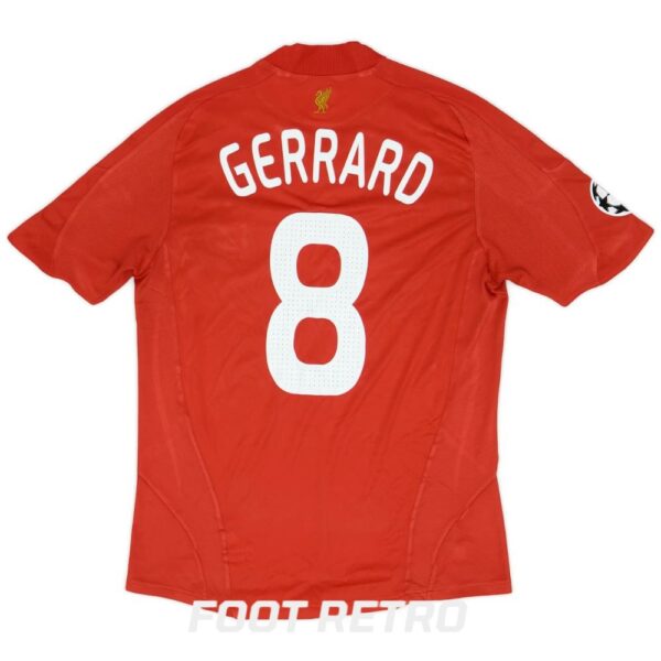 Maillot Liverpool Domicile 2008-2010 Gerrard