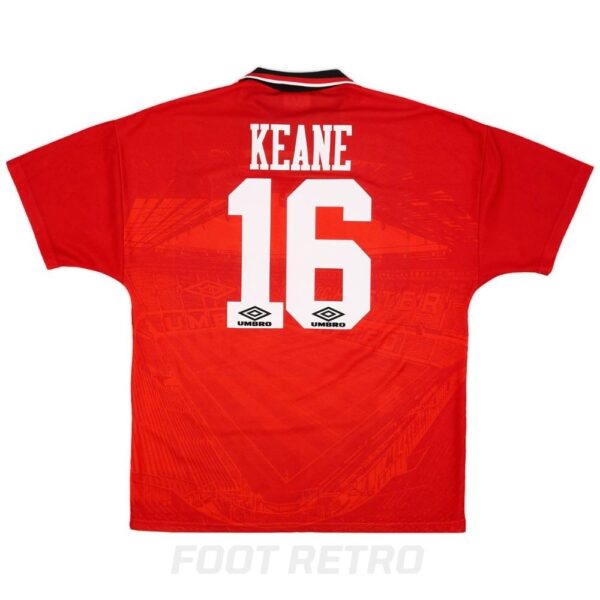 Maillot Manchester United Domicile 1994-1996 Keane