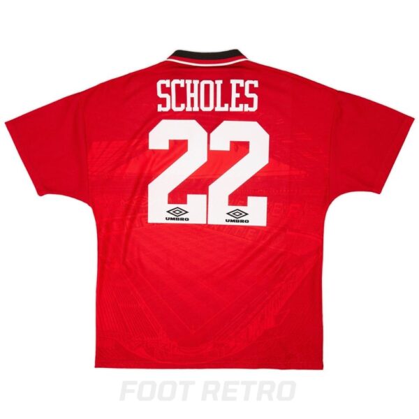 Maillot Manchester United Domicile 1994-1996 Scholes