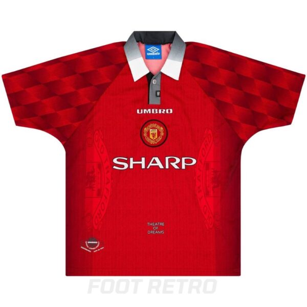 Maillot Manchester United Domicile 1996-1998 Beckham