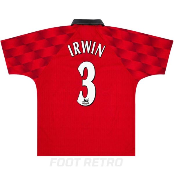 Maillot Manchester United Domicile 1996-1998 Irwin