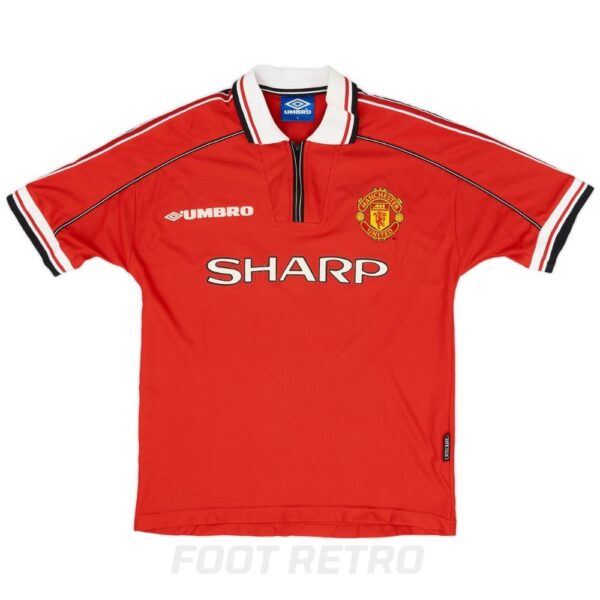 Maillot Manchester United Domicile 1998-2000 Cole