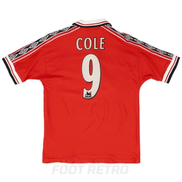 Maillot Manchester United Domicile 1998-2000 Cole