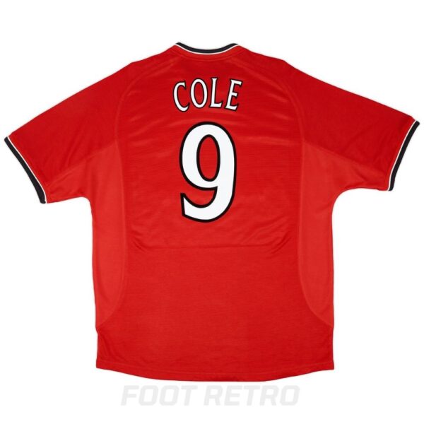 Maillot Manchester United Domicile 2000-2002 Cole