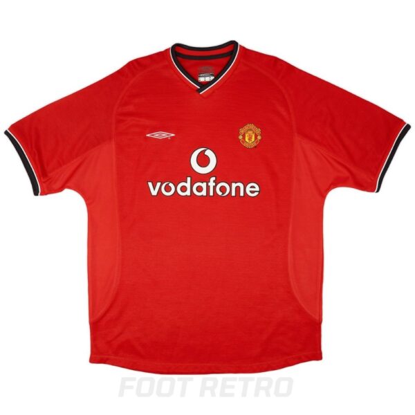 Maillot Manchester United Domicile 2000-2002 Cole