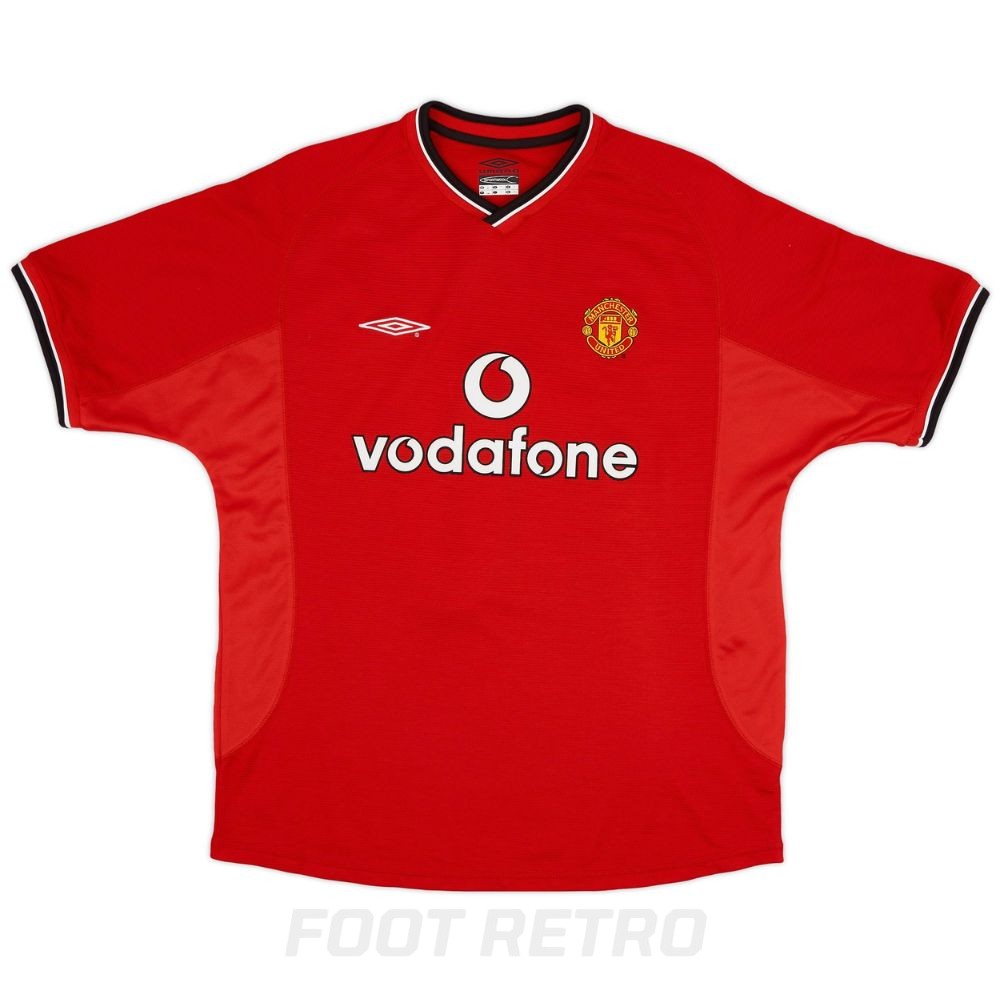 Maillot Manchester United Domicile 2000-2002 Keane