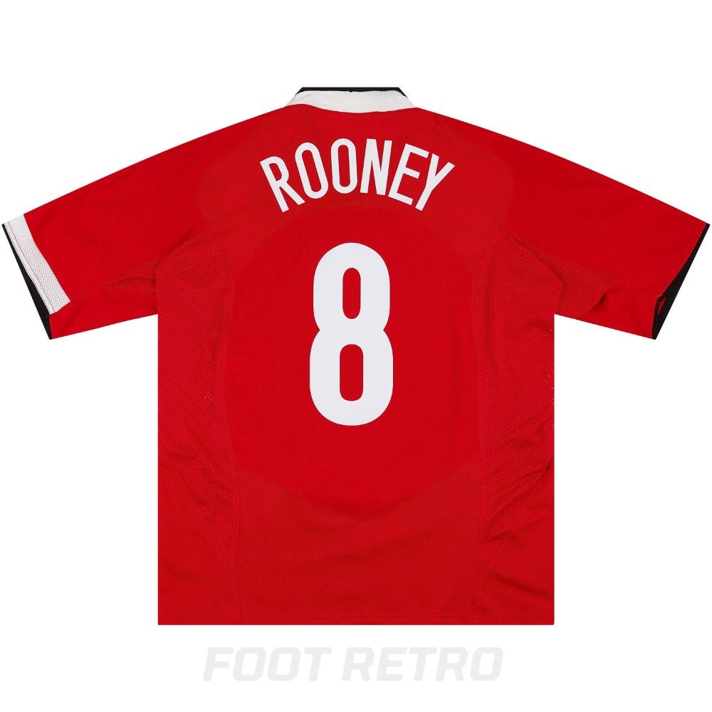 Maillot Manchester United Domicile 2004-2006 Rooney