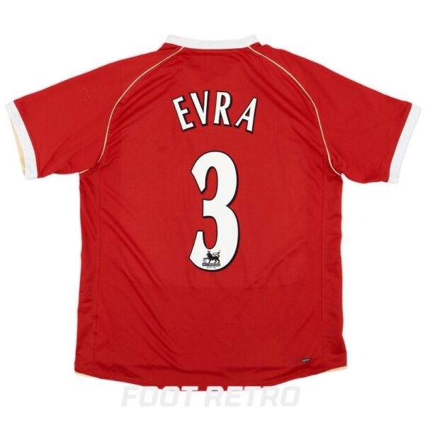 Maillot Manchester United Domicile 2006-2007 Evra