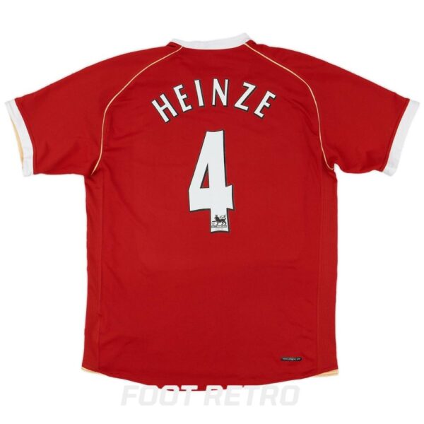 Maillot Manchester United Domicile 2006-2007 Heinze