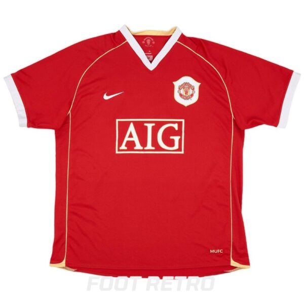 Maillot Manchester United Domicile 2006-2007 Larsson