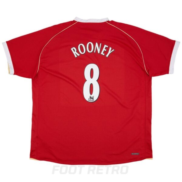 Maillot Manchester United Domicile 2006-2007 Rooney