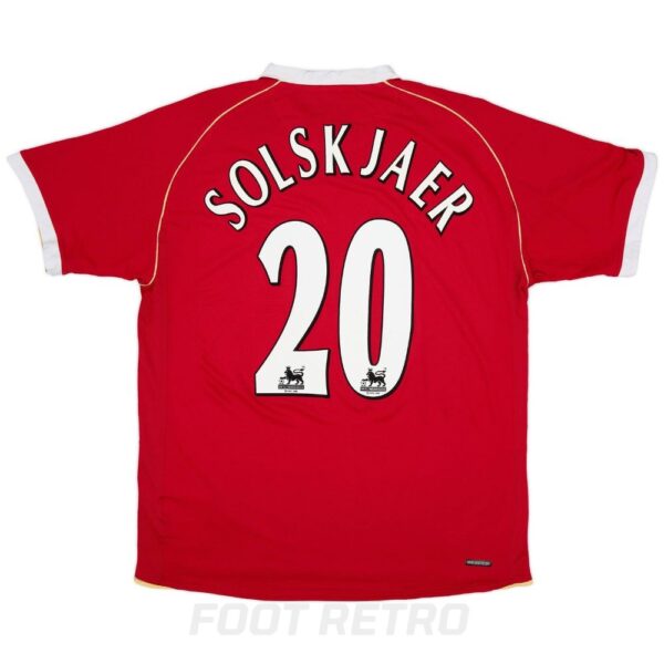 Maillot Manchester United Domicile 2006-2007 Solskjaer