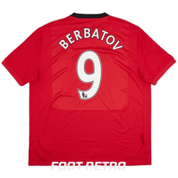 Maillot Manchester United Domicile 2009-2010 Berbatov