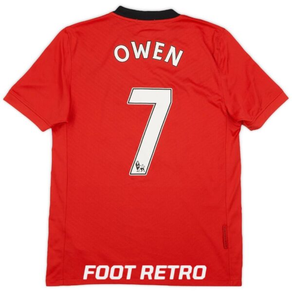 Maillot Manchester United Domicile 2009-2010 Owen