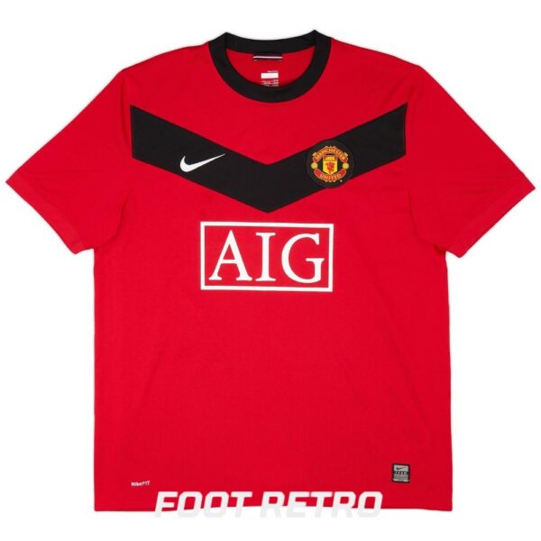 Maillot Manchester United Domicile 2009-2010 Rooney