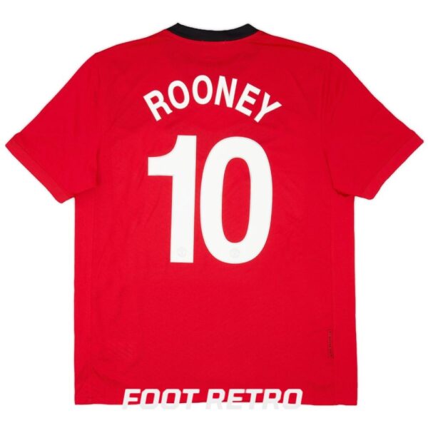 Maillot Manchester United Domicile 2009-2010 Rooney