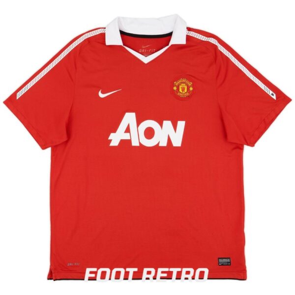 Maillot Manchester United Domicile 2010-2011 Berbatov