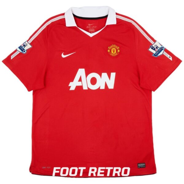 Maillot Manchester United Domicile 2010-2011 Rooney