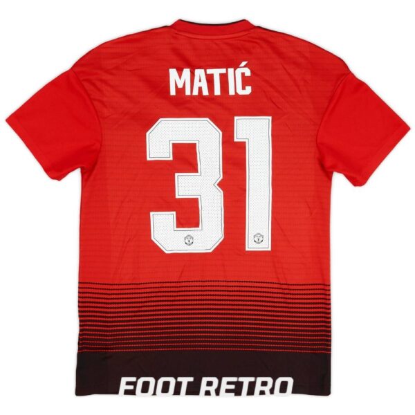 Maillot Manchester United Domicile 2018-2019 Matic