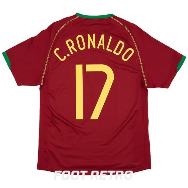 Maillot Portugal Domicile 2006 Ronaldo