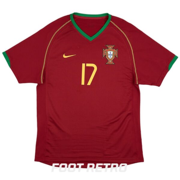 Maillot Portugal Domicile 2006 Ronaldo