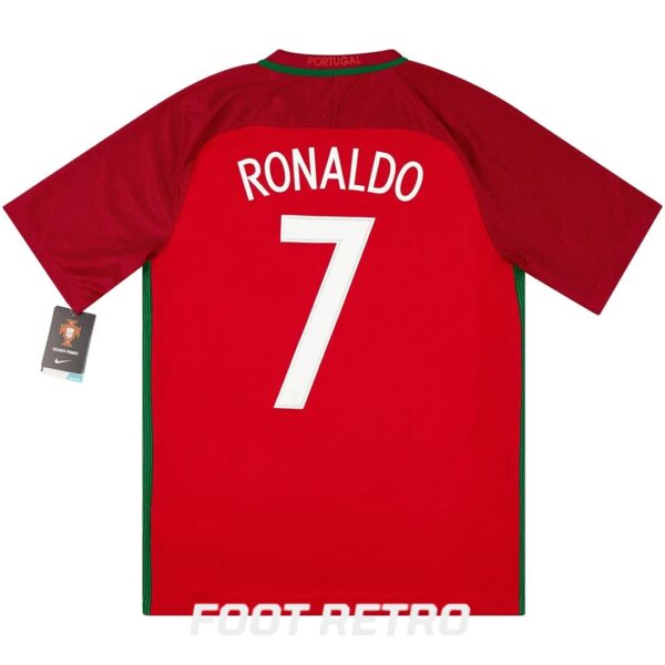 Maillot Portugal Domicile 2016 Ronaldo