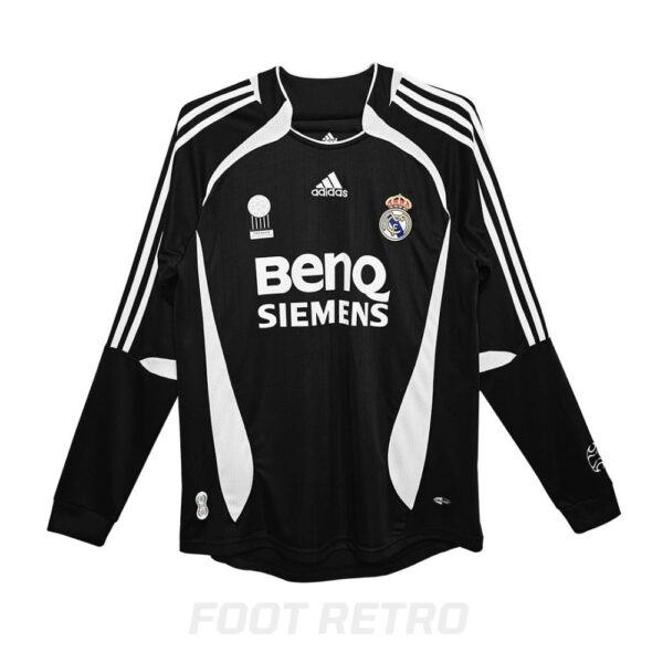 Maillot Real Madrid Away Manches Longues 2006-2007