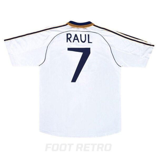 Maillot Real Madrid Domicile 1999-2000 Raul