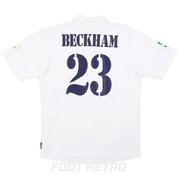 Maillot Real Madrid Domicile 2002-2003 Backham