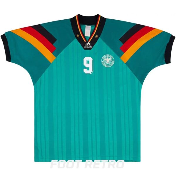 Maillot Retro Vintage Allemagne Away 1992 Voller