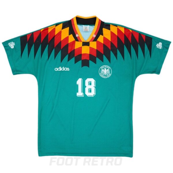 Maillot Retro Vintage Allemagne Away 1994 Klinsmann