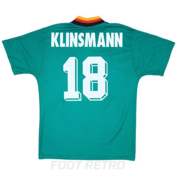 Maillot Retro Vintage Allemagne Away 1994 Klinsmann